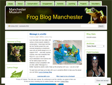 Tablet Screenshot of frogblogmanchester.com